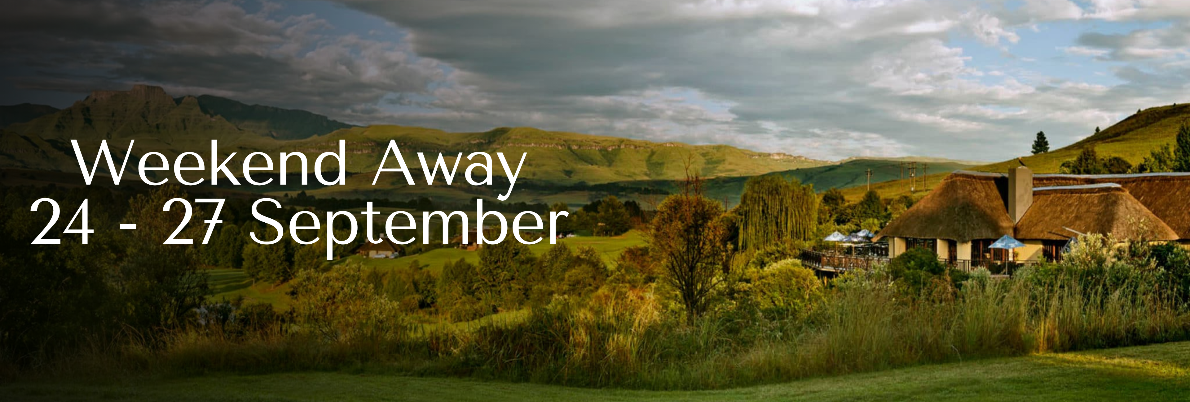 Club 32 Weekend Away — 24 to 27 September 2026